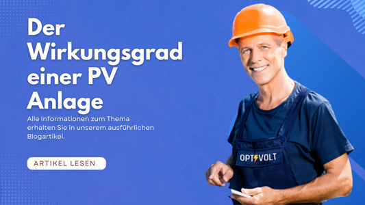 Die Berechnung des Wirkungsgrades einer Photovoltaikanlage